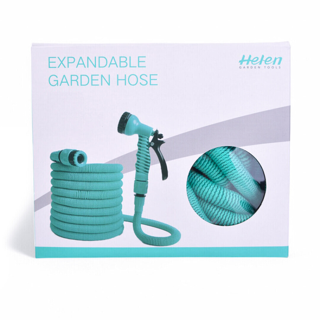 Поливочный растягивающийся шланг для сада EXPANDABLE GARDEN HOSE K-100FT (30 м)